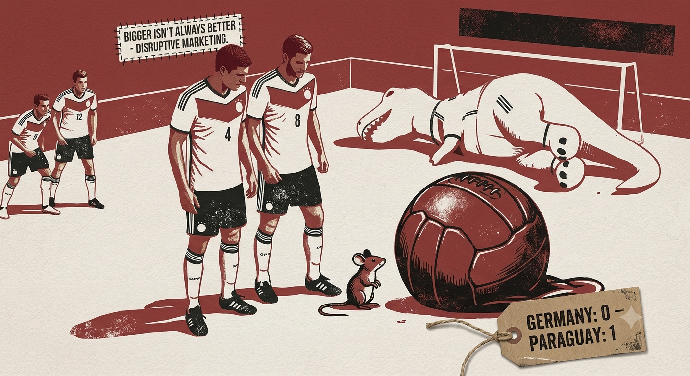 How Disruptive Marketing Can Topple the Big Boys