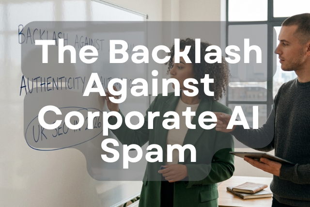 The Backlash Against Corporate AI Spam: Why Authentic Content Wins in 2026