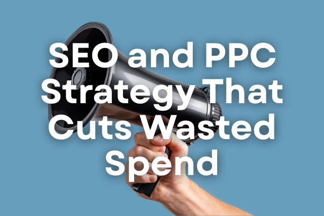 SEO and PPC Strategy That Cuts Wasted Spend